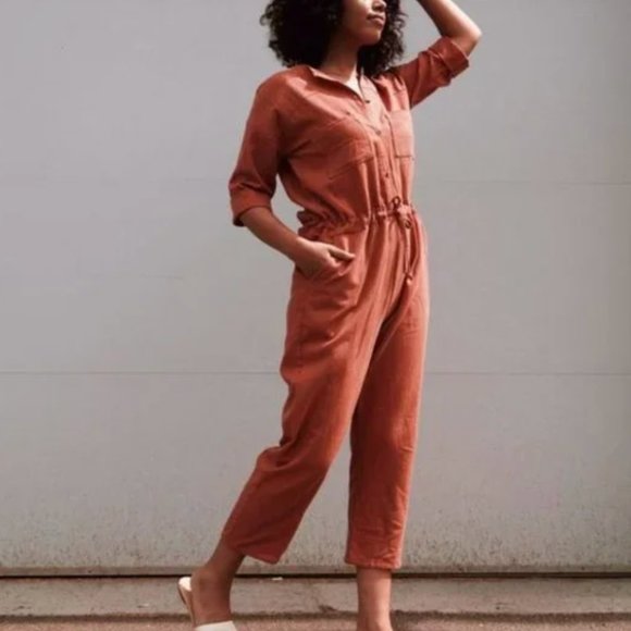 Hackwith Design House Painter Jumpsuit in Black, Small - Picture 5 of 5